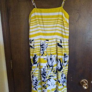 Yellow Spring Short Sun Dress